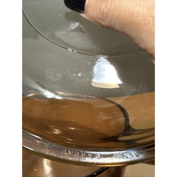 Vision Corning Ware 1.5L Saucepan Pot USA with Pyrex Lid V1.5C Used See Pics - Picture 6 of 9